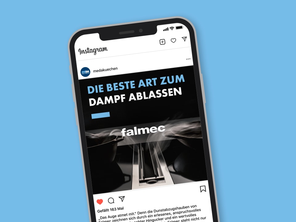 Kreativagentur Hamburg MEDA Gute Küchen Social Media